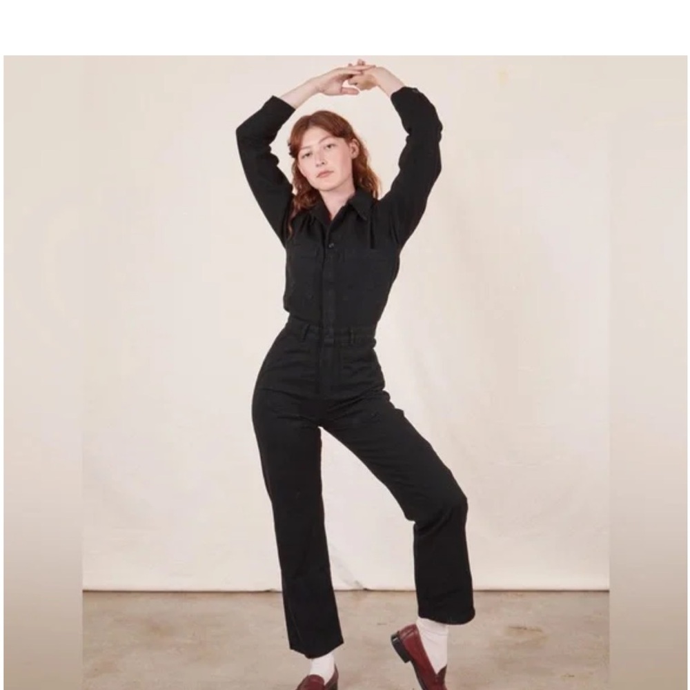 Big Bud Press - Black Long Sleeve Jumpsuit - XS